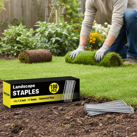 HongWay U-shaped stake with beveled end for easy penetration