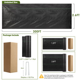 HongWay setup with 120 U-shaped pegs securing a clean garden edge