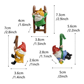 Honiweer flower pot gnomes decorate planters with playful charm.