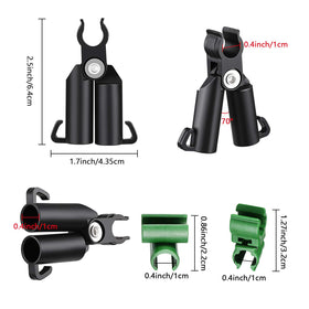 Honoson cross buckle fixing connector close-up shows secure climbing support