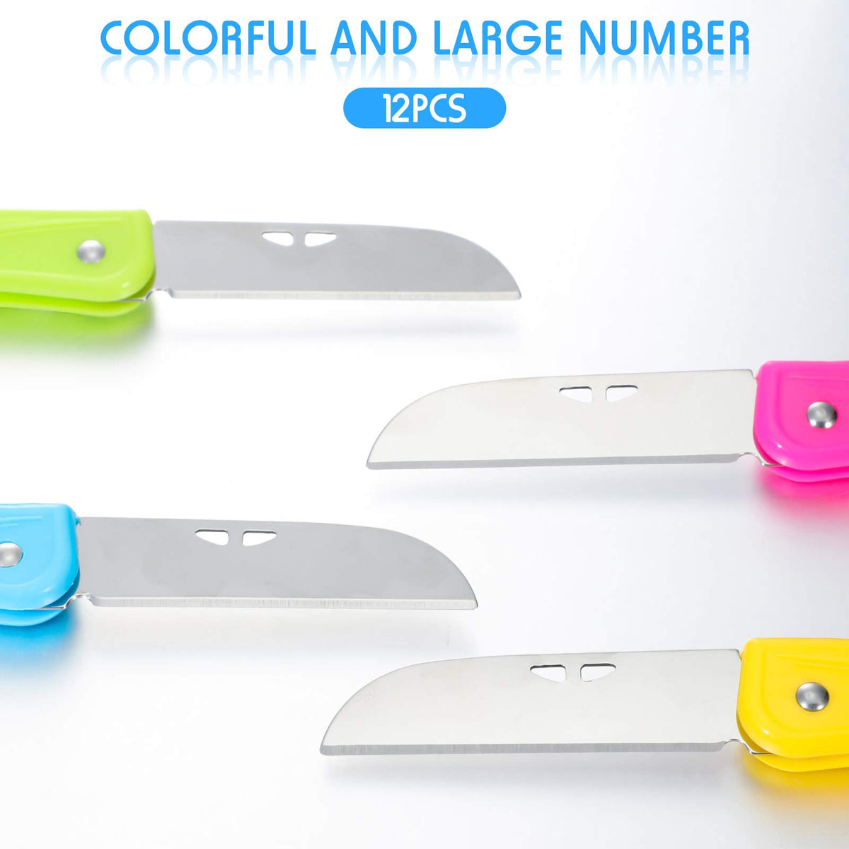 Honoson floral knife with rose red cover offers portable garden trimming with protective storage