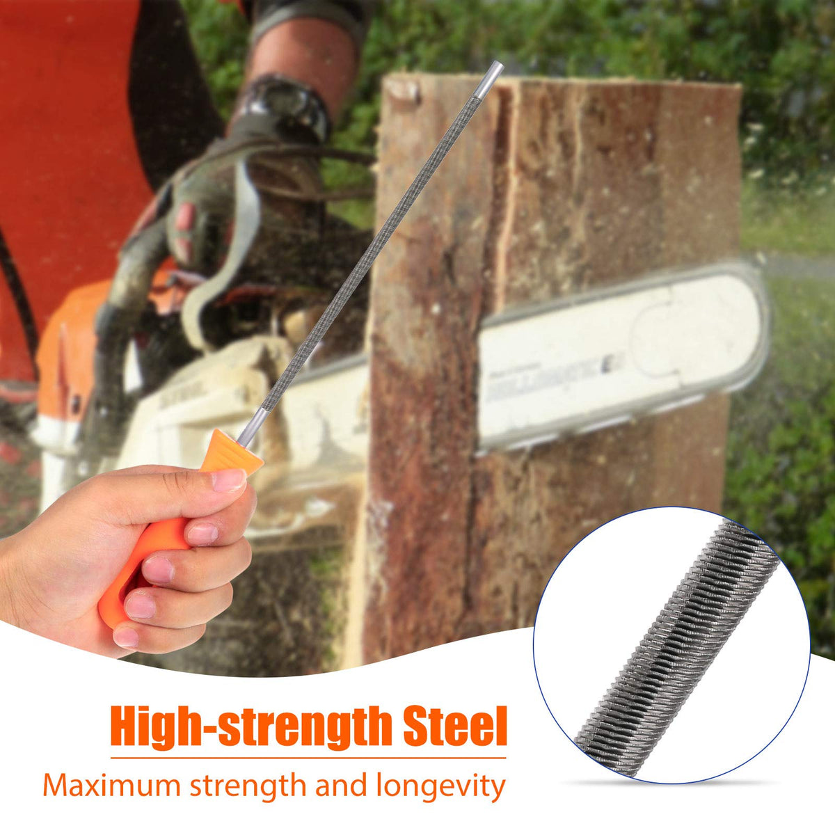Honoson plastic-handle design boosts comfort and control during use.