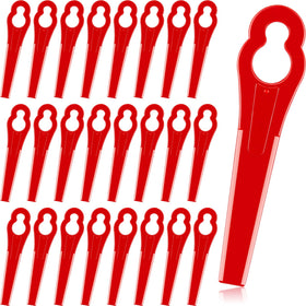 Honoson plastic trimmer blades pack for quick yard maintenance.