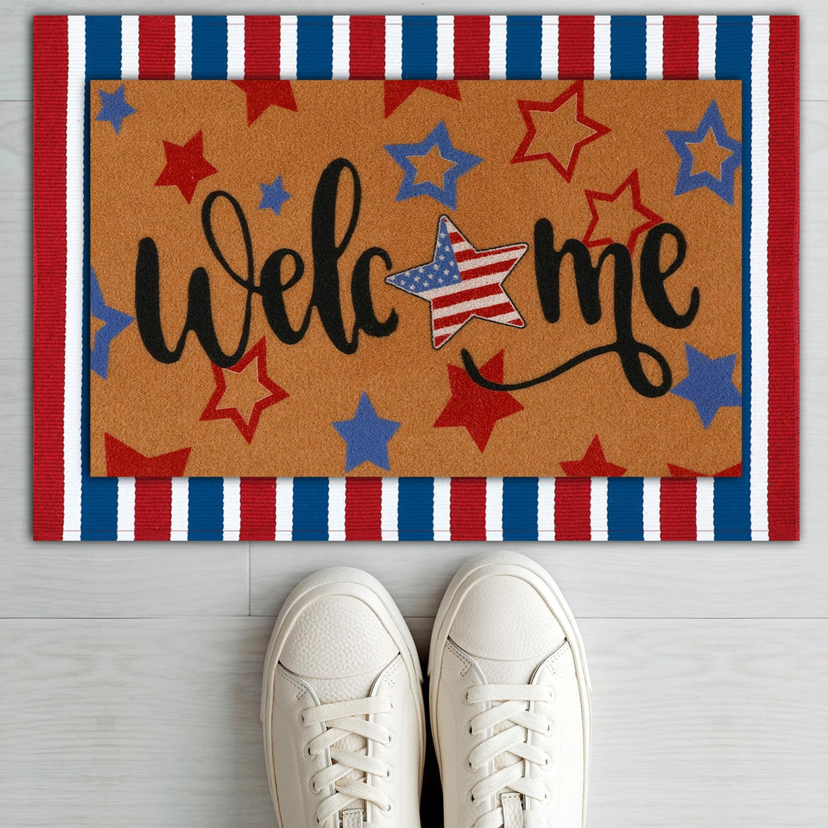 Honoson sturdy stitching ensures long-lasting front porch decor resilience.