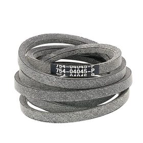 Honoyam 1/2 x 109 lawn deck belt close-up shows reinforced cords for durability.