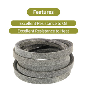 Honoyam deck belt 90in compatible with Craftsman 48-inch decks for smooth operation.