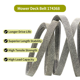 Honoyam deck belt 90in compatible with Husqvarna 48-inch decks for reliable installs.