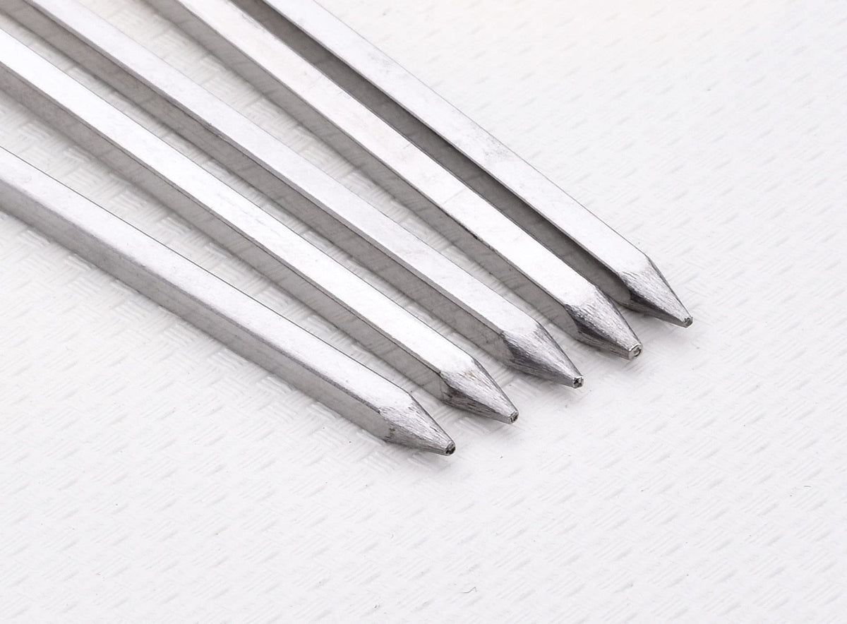 HONSHEN ring tip handles close-up on sturdy skewers.