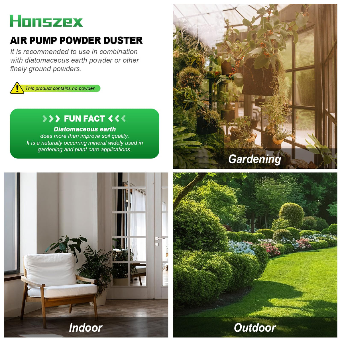 Honszex duster suitable for indoor and outdoor dusting
