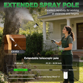 Honszex duster featuring a telescopic wand for high spots