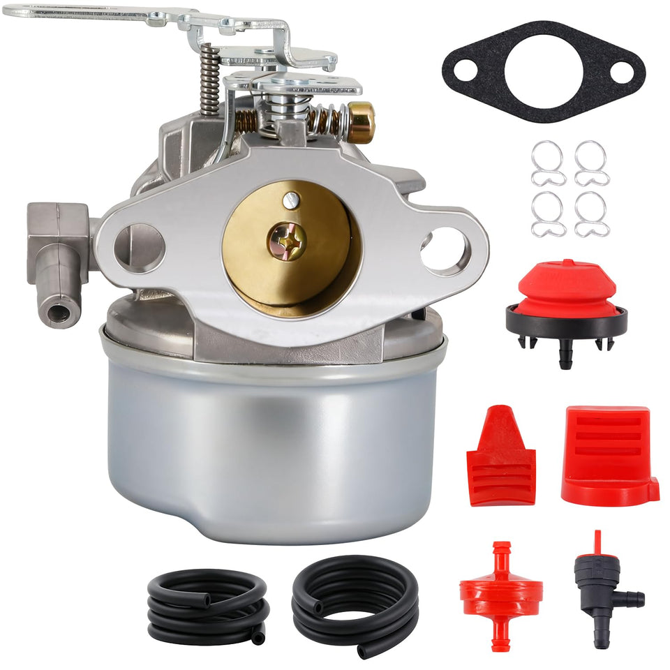 HOOAI 640084B carburetor assembly for Tecumseh engines ensures smooth fit.