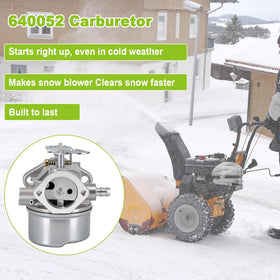 HOOAI carburetor for Tecumseh 8.5hp; reliable starting performance