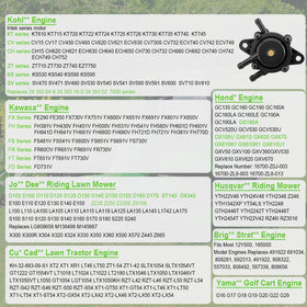 HOOAI fuel pump for John Deere LG265 and S240 compatibility enhances starting and power delivery