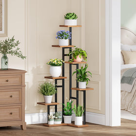 HOOBRO 7-tier rack fits into corners to save space