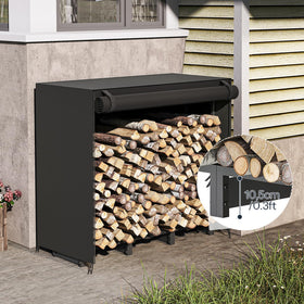 HOOBRO heavy-duty metal frame supports up to 550 pounds.