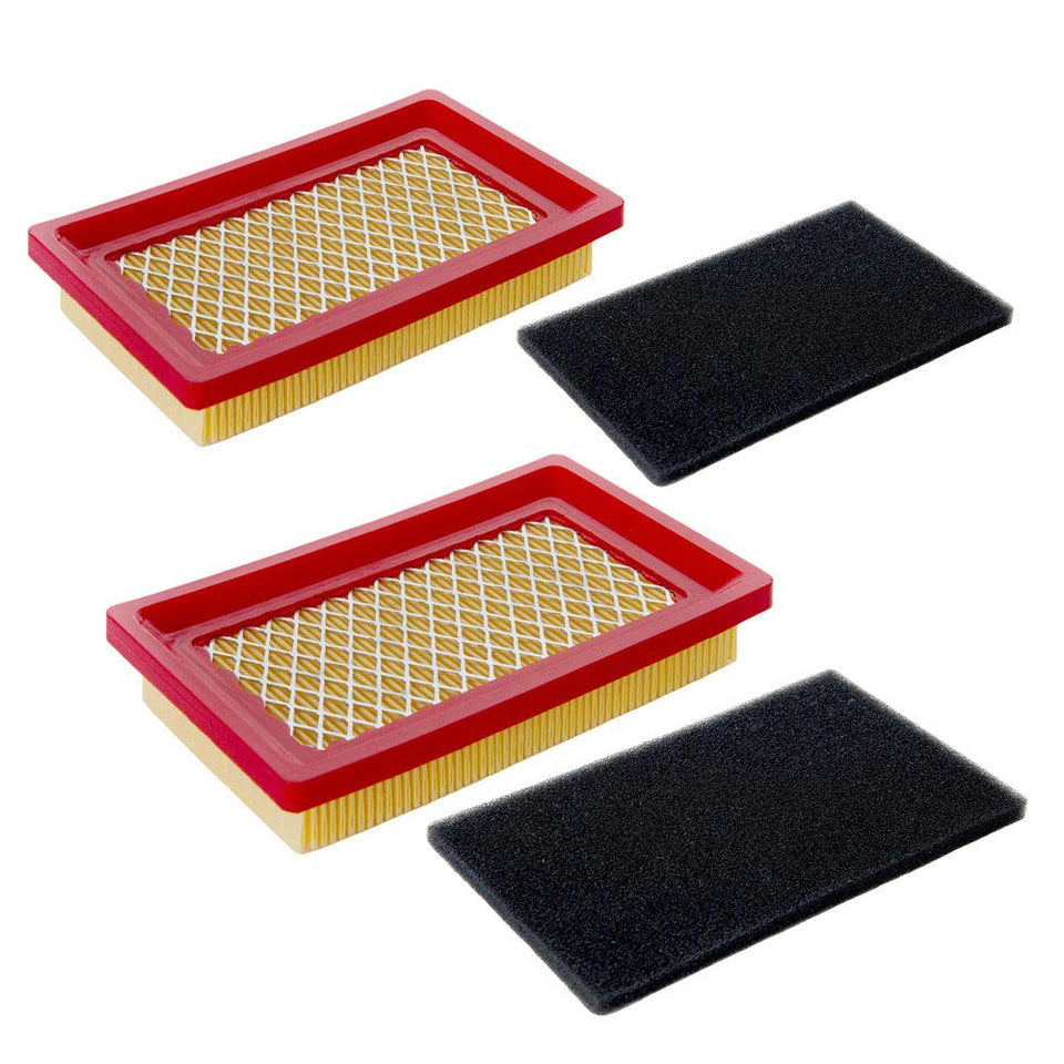 HOODELL 2-pack air filter for Cub Cadet SC100 maintains clean airflow.