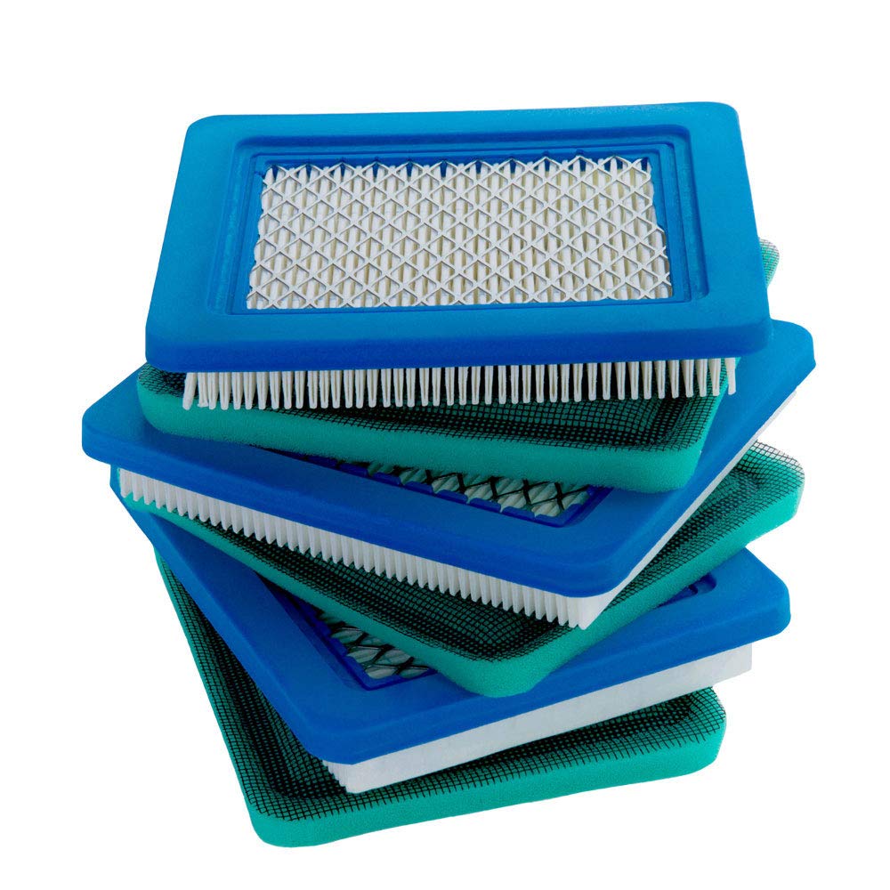 HOODELL air filter 3-pack for 491588S compatibility improves engine airflow.