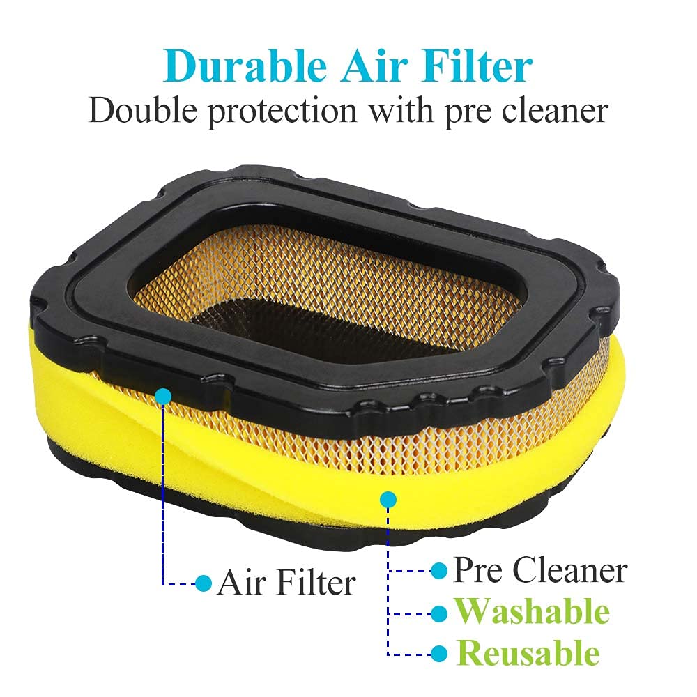 HOODELL 32-883-03-S1 air filter closeup with OEM-like fit