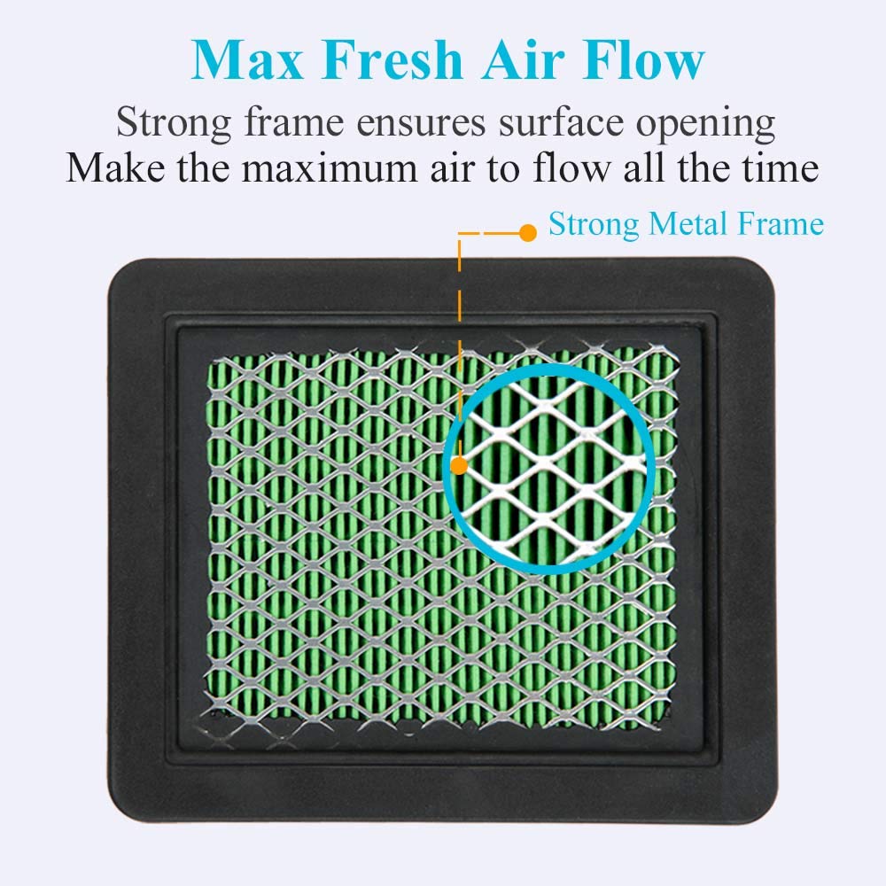 HOODELL air filter demonstrates dust resistance during heavy grass mowing sessions