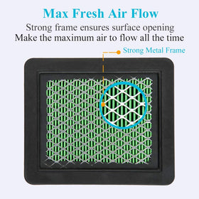 HOODELL air filter demonstrates dust resistance during heavy grass mowing sessions