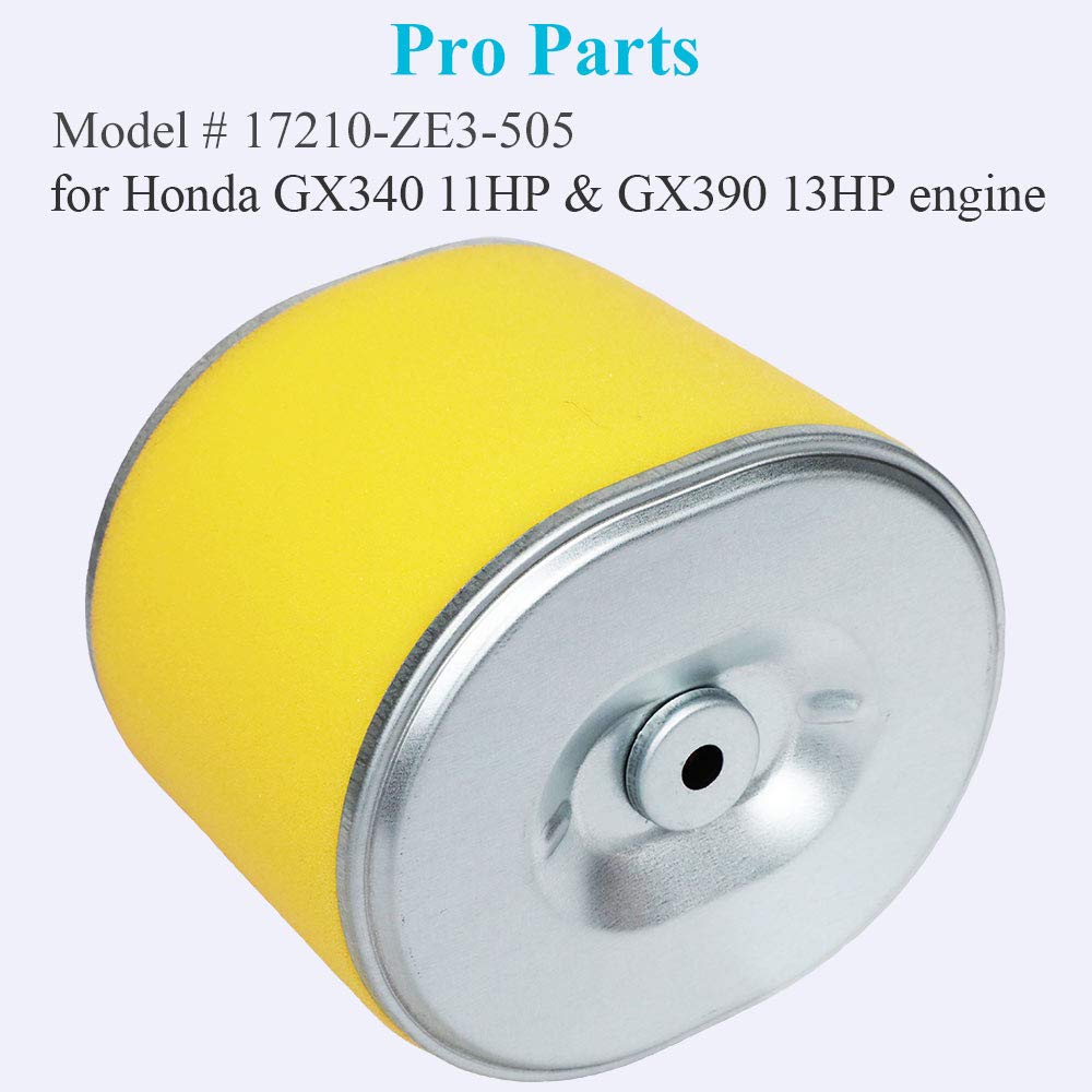 HOODELL air filter element close-up highlights filtration material for dust resistance.