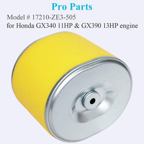 HOODELL air filter element close-up highlights filtration material for dust resistance.