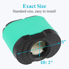 HOODELL bundle includes air filter and fuel filter for maintenance.
