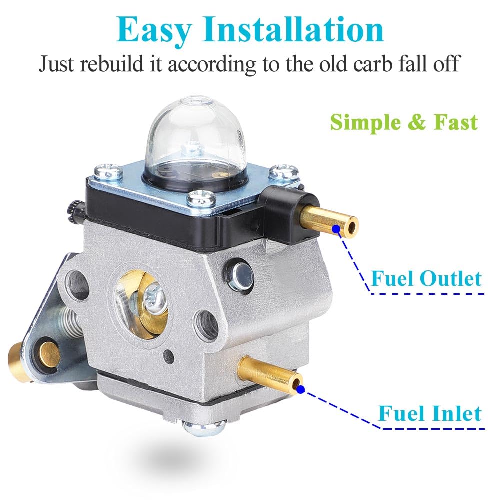 HOODELL fuel line and filter ensuring smooth fuel flow.