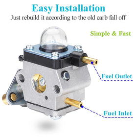 HOODELL fuel line and filter ensuring smooth fuel flow.