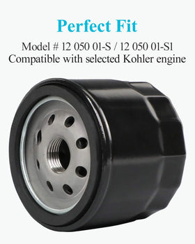 HOODELL compatibility image highlights Kohler KT-series fit for select lawn equipment.