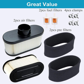 HOODELL durable filter element for consistent filtration in dusty mowing