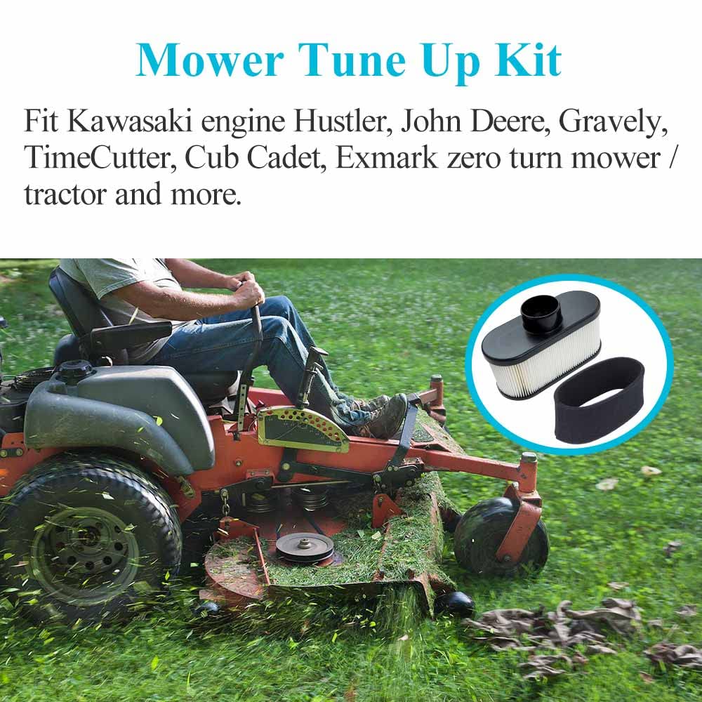 HOODELL oil filter for Kawasaki FR engines helps debris removal and oil flow
