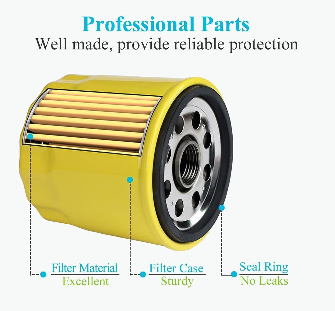 HOODELL 27-micron filtration captures fine debris for engine protection