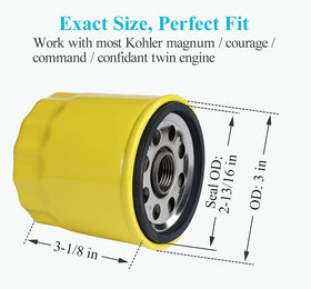 HOODELL 52-050-02-S compatible with Kohler SV/MV engine families