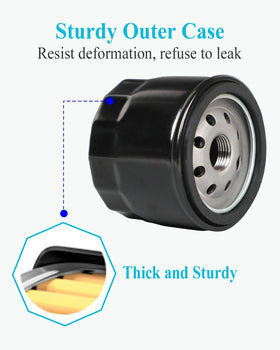 HOODELL packaging photo demonstrates four filters for convenient maintenance.