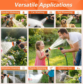 Hoofun universal quick-connect simplifies setup with standard hoses.