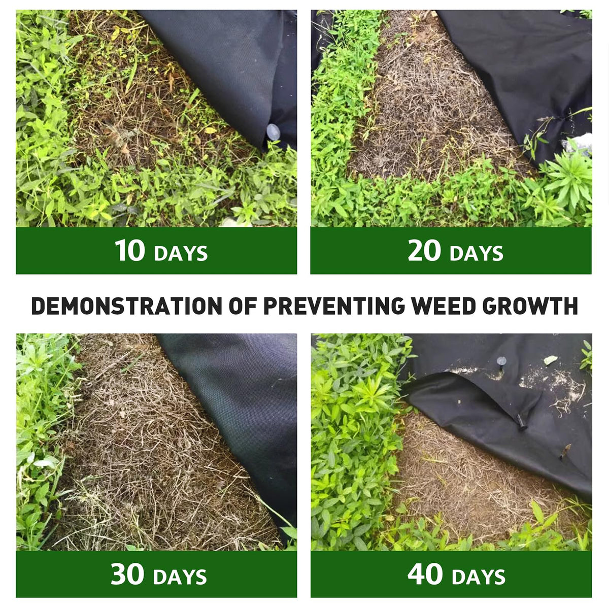 HOOPLE durable landscape fabric withstands weather and traffic while keeping soil breathable.