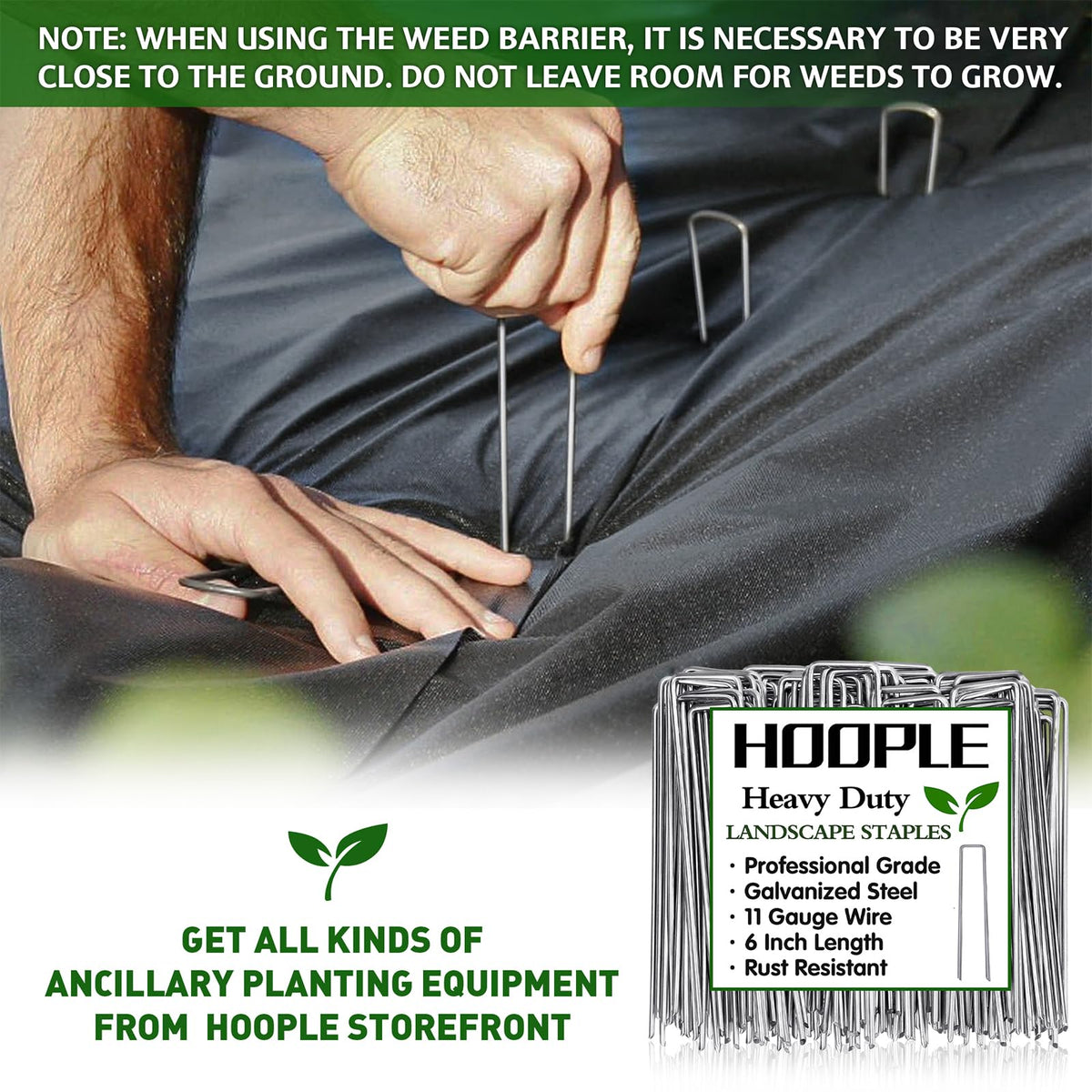 HOOPLE simple-roll-out setup speeds weed management in outdoor spaces