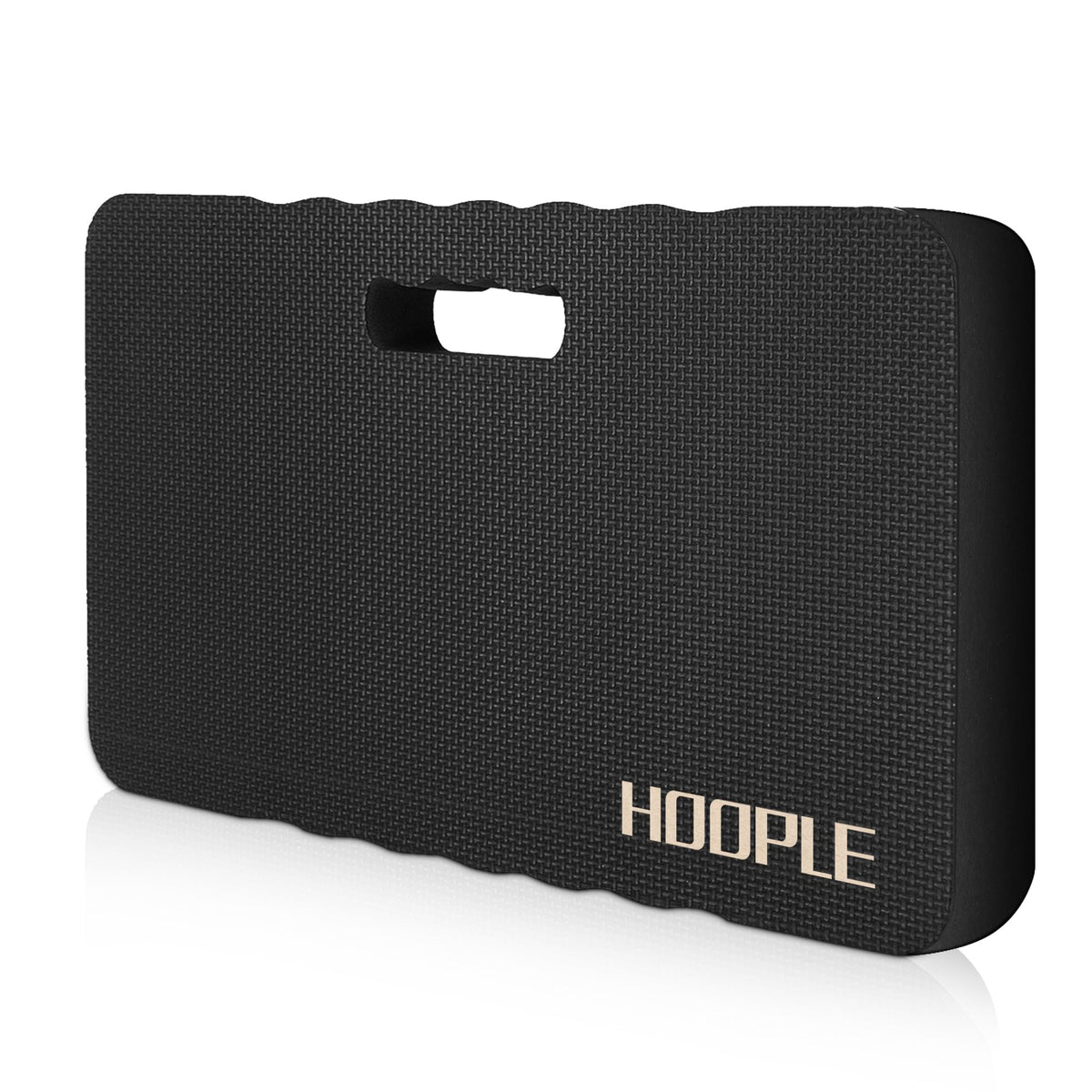 HOOPLE kneeling pad front view provides extended comfort for gardening