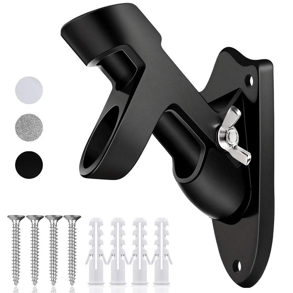 HOOPLE flag pole holder outdoor bracket showcases rugged aluminum build for durable outdoor display