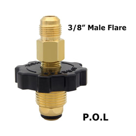 Hooshing 1/4 NPT to 3/8 flare adapter enables reliable, fast setup.