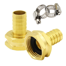 Hooshing 3/4 inch barb to GHT female swivel connector for durable leak-proof hose joins
