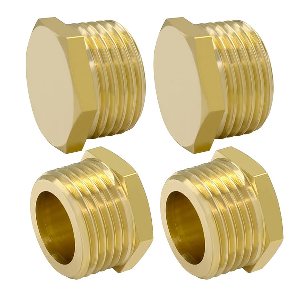 Hooshing 4Pcs 3/4in GHT end cap packaged for easy storage and use