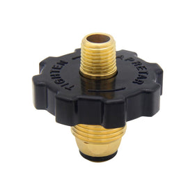 Hooshing easy-install propane fitting for quick setup beside your BBQ.