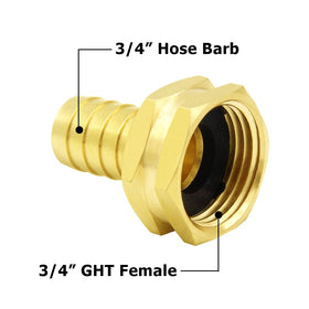 Hooshing gasket and clamps included for a secure, no-leak seal