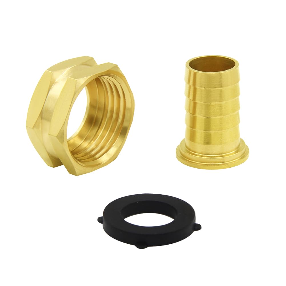 Hooshing solid brass fittings resist high temps for outdoor watering reliability