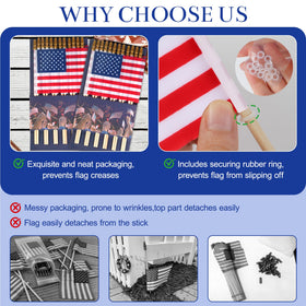 Great for Fourth of July yard displays and Memorial Day events.
