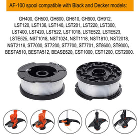 HOOTO AF-100 spool cap cover shown for secure line management