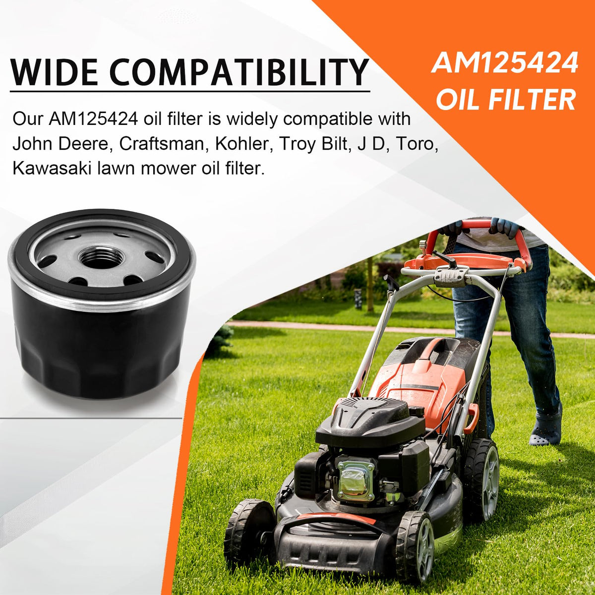 HOOTO AM125424 gasket seal highlighting leak-proof performance when replaced