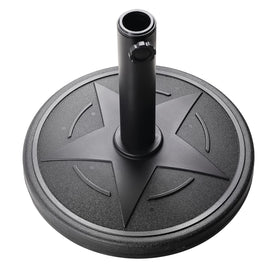 Hooyeatlin 23lb weighted patio umbrella base for stable outdoor use